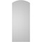 Ekena Millwork Arch Top Surface Mount PVC Gable Vent: Functional, w/ 3-1/2"W x 1"P Standard Frame, 18"W x 42"H GVPAR18X4201SF - alternate 4